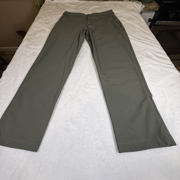 Lululemon Other - Lululemon ABC Trouser Relaxed Fit Mens 33x29 Green Warpstreme Stretch Pants